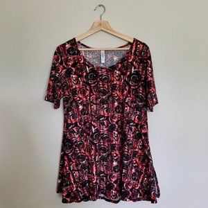lularoe | rose pattern perfect T